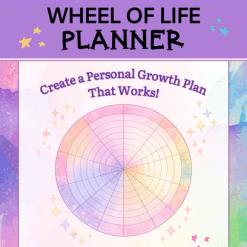 Alternative view of Wheel of Life Planner